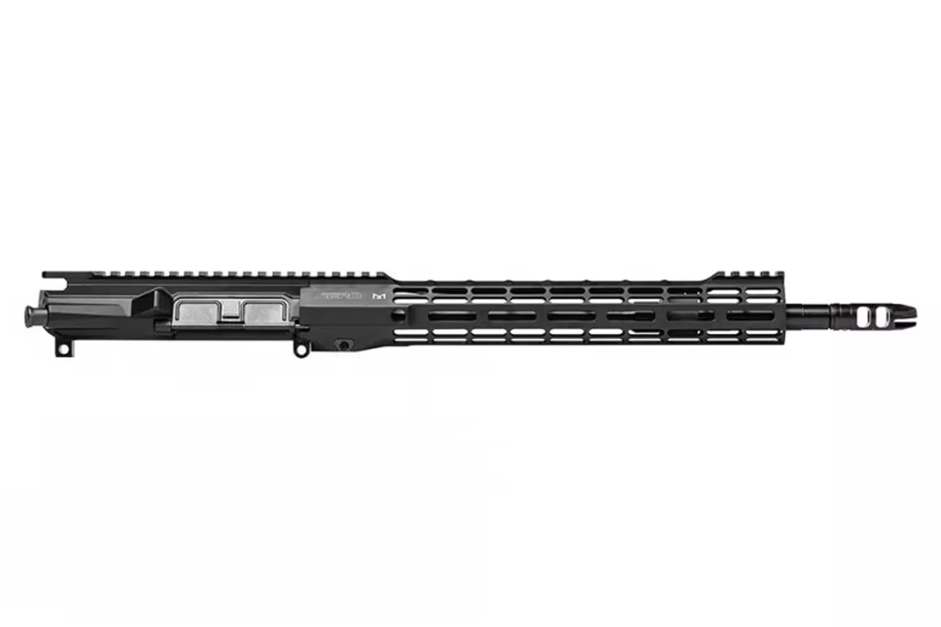 M4E1 Threaded Complete Upper 14.5″ 5.56 Mid-Length Barrel w/ Pinned Epsilon 556SL 12″ M-LOK ATLAS S-ONE HG – Anodized Black – APAR700304M68
