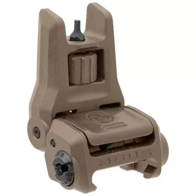 Magpul Industries MBUS - Sight, Picatinny, Flat Dark Earth, 3 Back-Up Front