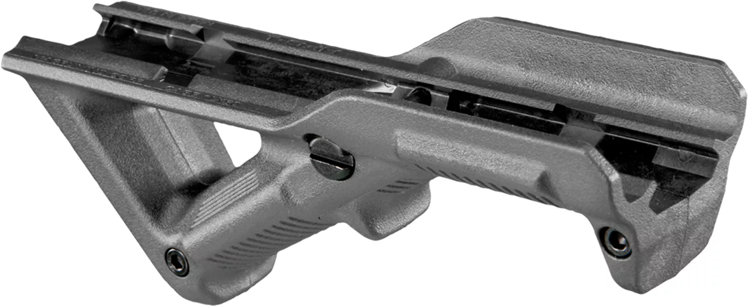 Magpul MAG411-GRY AFGGray Polymer Angled Foregrip for AR-Platform