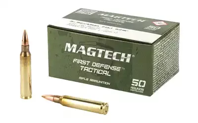 Magtech First Defense Tactical 5.56 NATO 62gr FMJ 50 Round Box