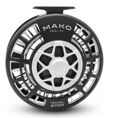 Mako Blue Water 9700B Reel | Matte Platinum | Left Hand Retrieve