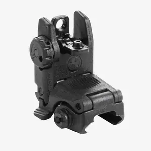 MBUS REAR FLIP SGHT GEN 2 BLK