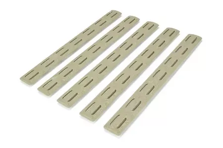 MCMR Rail Cover Kit, 5.5-inch FLAT DARK EARTH ***(FIVE Pack!)***