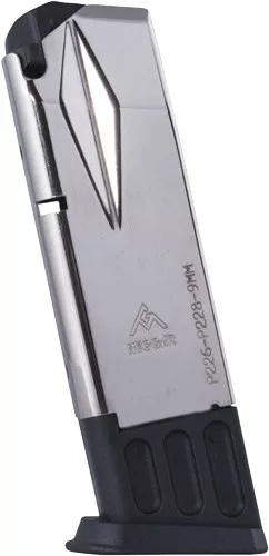 MEC-GAR MAGAZINE SIG P228 9MM LUGER 10RD NICKEL