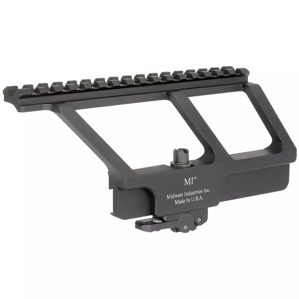 Midwest MI AK-47/AK-74 Side Railed Scope Mount Most Yugo Pattern Gun