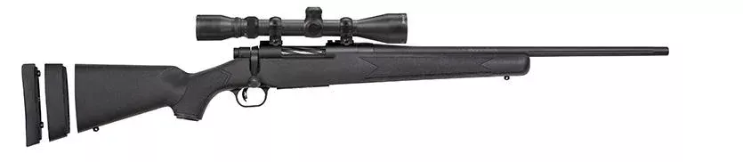 Mossberg Patriot Super Bantam Combo Rifle .243 Win 5rd 20″ Fluted Barrel Synthetic Stock 3-9x40mm Scope
