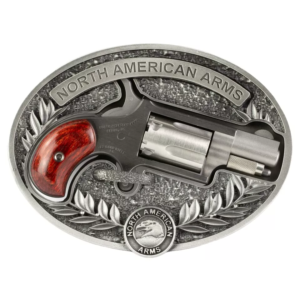 NAA Mini Revolver .22LR 1 1/8" 5-Round with Oval Grip