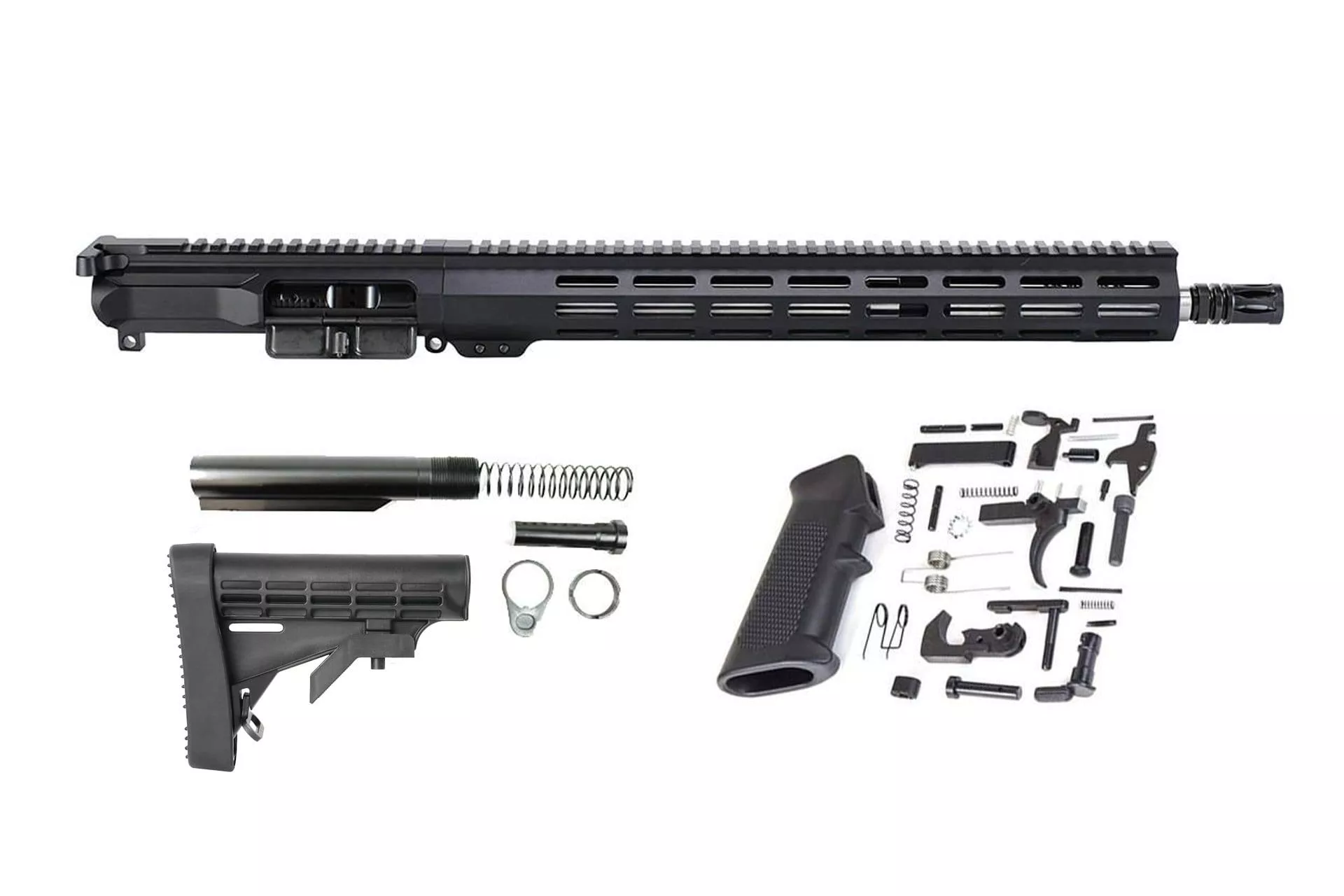 NBS 16″ Slick Side Billet 5.56 Midlength 416R M-LOK Rifle Kit