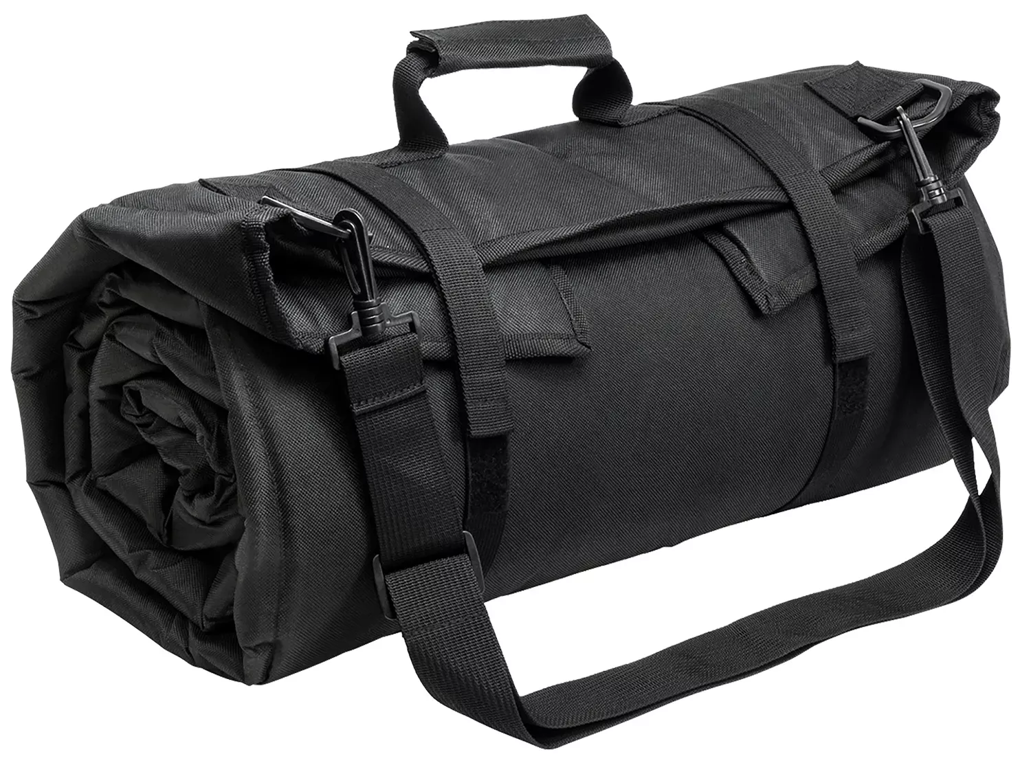 NcStar CVSHMR2957B Roll Up Shooting Mat Black PVC 69″L x 35″ H