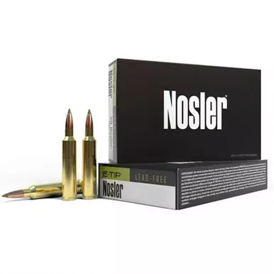Nosler 308 Win E-Tip Lead Free 150 Gr, 20 Rds