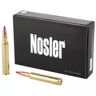 Nosler Ballistic Tip Hunting, 280 Ackley Improved, 140 Grain, Rifle Ammunition, 20 Round Box 43504