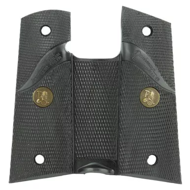 Pachmayr Grip - Grip Panel, Colt 1911, Black