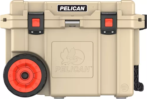 PELICAN COOLERS IM 45 QUART – ELITE TAN W/ WHEELS