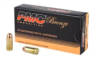 PMC Bronze .380 ACP 90gr FMJ 50 Round Box