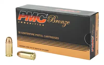 PMC Bronze .45 ACP 230gr FMJ 50 Round Box