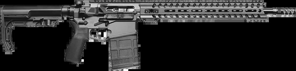POF 01932 Revolution DI .308 Win Rifle - 20+1, 16.5" Black Nitride/Tungsten Cerakote
