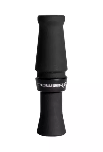 Power Calls 21601 VoltOpen Call Double Reed Attracts Mallards Stealth Black Polycarbonate