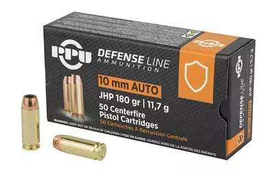 Ppu 10mm Jhp 180 Grain 50/500