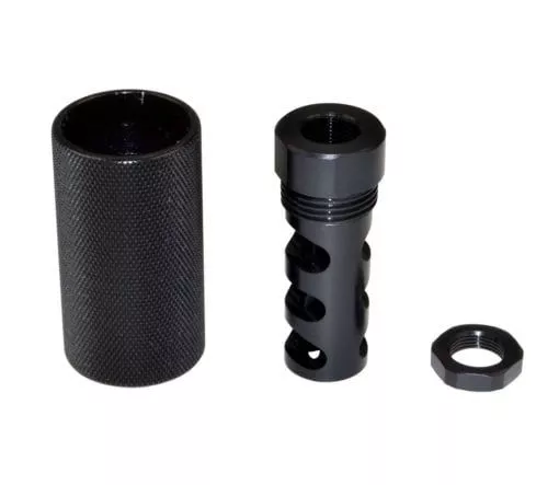 Presma Muzzle Brake 5/8×24 w/ Blast Forwarding Device – ASMZ14 MZ-04-02-B