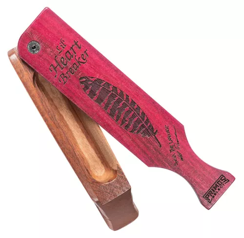 Primos 230 Lil HeartbreakerBox Call Natural/Purple Mahogany