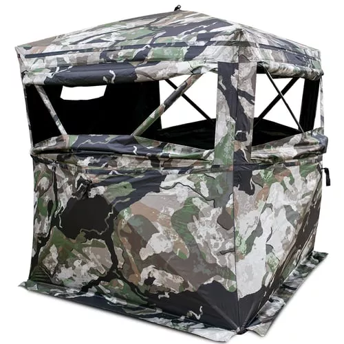 Primos 65113 Hide-N-SneakGround Veil Camo 150D Polyester