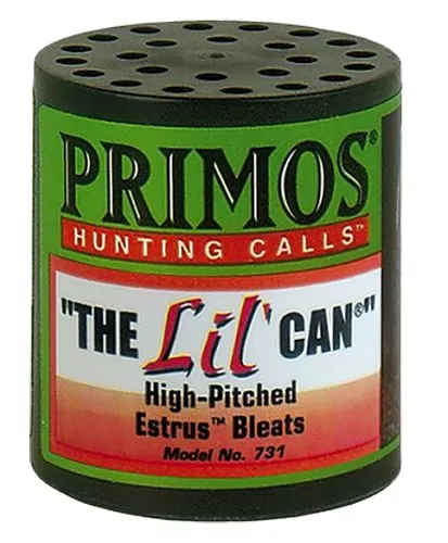 Primos 731 The Lil CanCall Attracts Deer Green Plastic