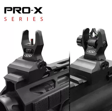 PRO-X Aluminum Flip-up Front and Rear Sight Set - XTS-PFRSET