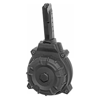 ProMag Industries Drum - S&W M&P Shield, 9MM, 50 Rounds, Magazine, Black