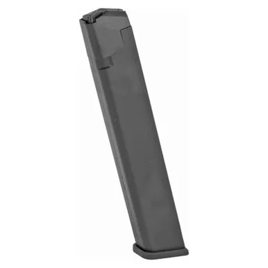 ProMag Industries Magazine, 40 S&W, 27 Rounds, Fits Glock 22/23/27, Polymer, Black