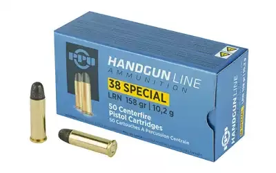 Prvi Partizan 38 Special 158gr LRN Brass 50 Round Box