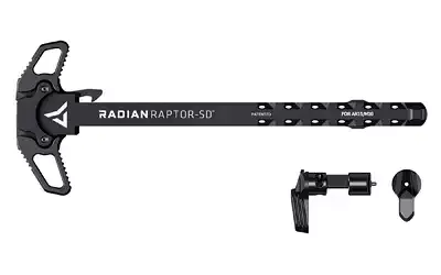 Radian Raptor-SD Charging Handle Talon Saftey Combo 5.56 Black