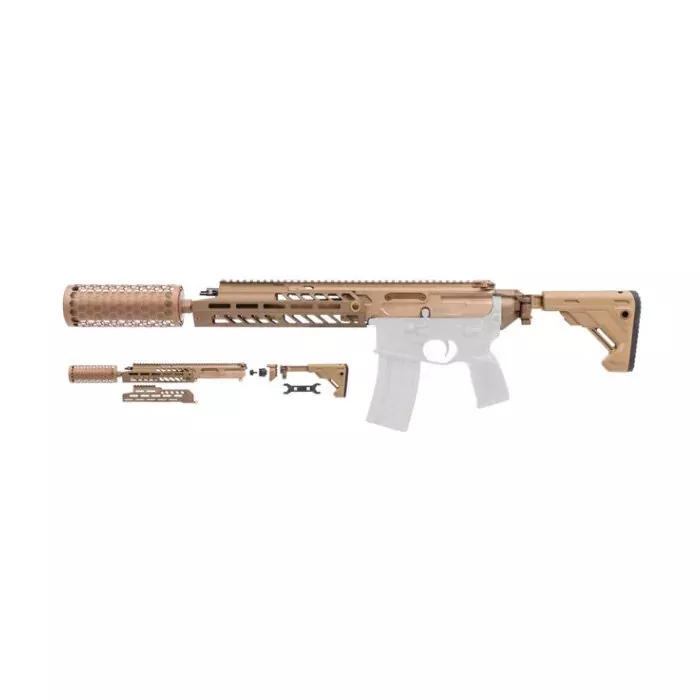 Radian Weapons Model 1 MOE Upper M-LOK Rail with Charging Handle, Black – Advanced Tactical – R0428