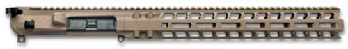 Radian Weapons Upper/Handguard Set, Cerakote Finish, Flat Dark Earth, Fits AR-15, Includes 14" MLOK Handguard, Radian Raptor-SD Charging Handle R0627
