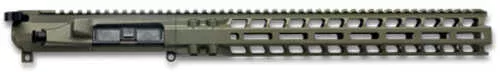 Radian Weapons Upper/Handguard Set, Cerakote Finish, Olive Drab Green, Fits AR-15, Includes 14" MLOK Handguard, Radian Raptor-SD Charging Handle