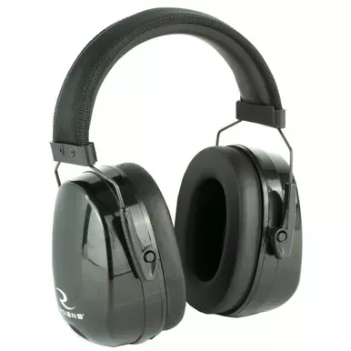 Radians Maximus Earmuff Black NRR 38 Includes Set of Ear Plugs MX0100CS