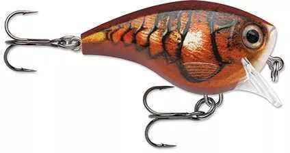Rapala Balsa Xtreme Brat Hard Bait Lure Freshwater Size 06 2" Length 6 Depth 3/8 oz tamale Package of 1