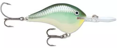 Rapala Dives-To Series Custom Ink Lure Size 06 2" Length 6 Depth Number 5 Treble Hooks Blue