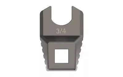 Real Avid Master Fit Wrench Head 3/4" Muzzle Device Wrench