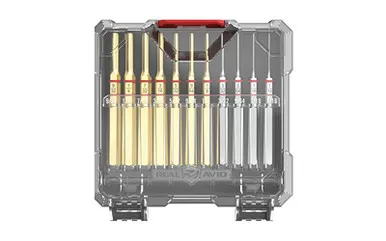Real Avid Real Avid Accu-Punch 11-Piece Black Punch Set for Firearm Maintenance and Customization