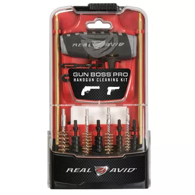 Real Avid Real Avid Gun Boss Pro Handgun Cleaning Kit with Polycarbonate Case