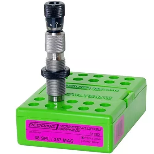 REDDING – 38 Special/357 Magnum Adjustable Profile Crimp Die Quantity Discount PriceAdd To Favorite