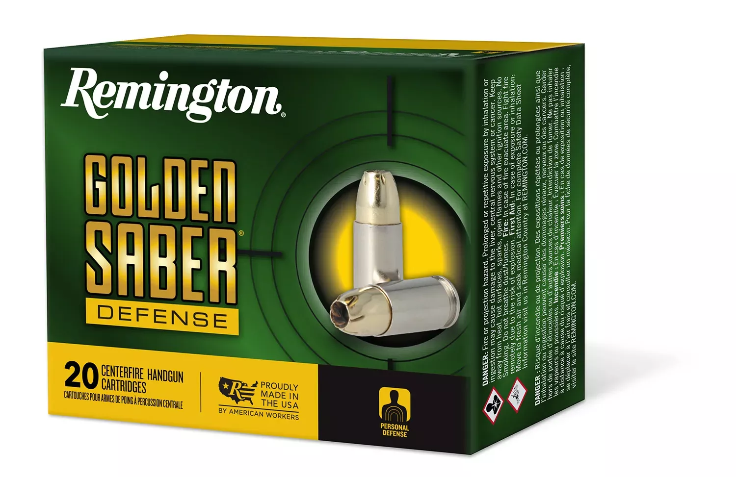 Remington .45 ACP 185 gr, 20-Round Box
