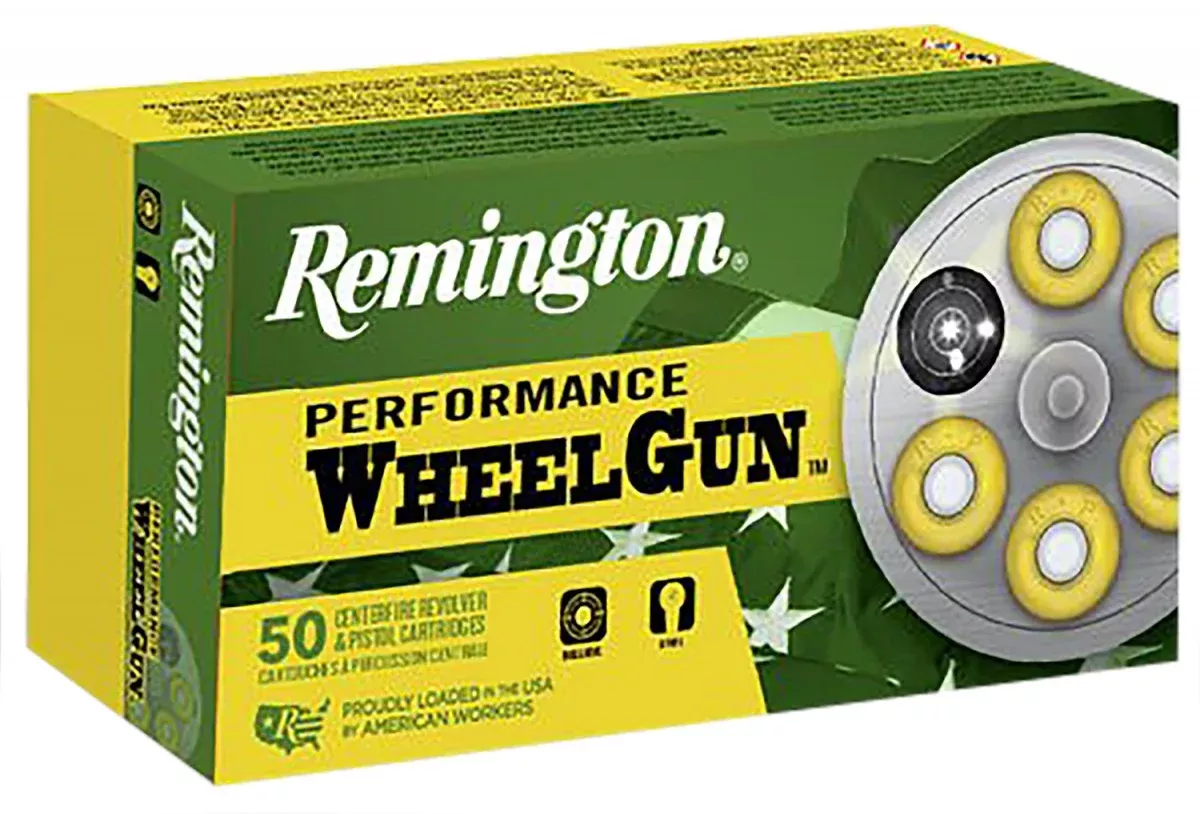 Remington Ammunition 22281 Performance WheelGun 38Special 158gr Lead Round Nose 50 Per Box/10 Case