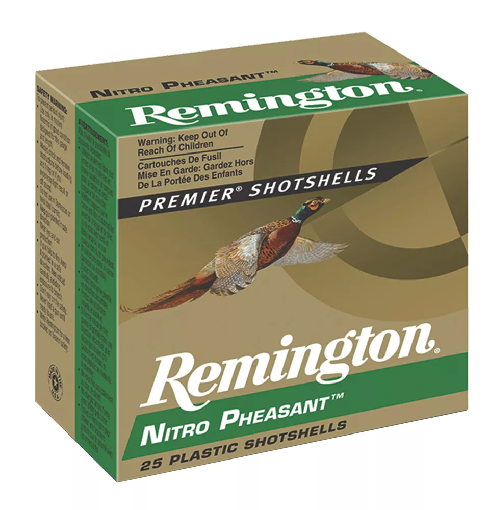 Remington Ammunition 28632 Nitro Pheasant12Gauge 2.75" 1 3/8oz 4Shot 25 Per Box/10 Case