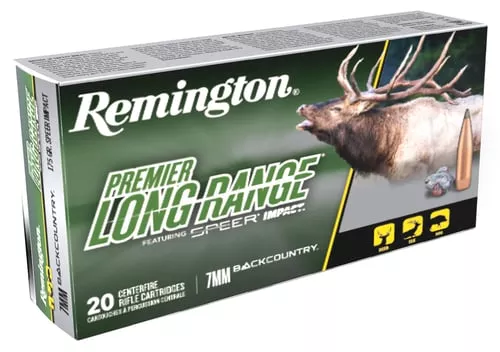 Remington Ammunition 28988 Premier Long Range 7mmBC 175gr 20 Per Box/10 Case