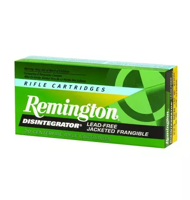 Remington Disintegrator, .223 Rem 55 GR JPMF, Frangible Ammo, 20 Rounds