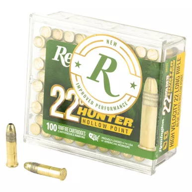 Remington Golden Hunter - 22 LR, 42Gr, Hollow Point, 100-Round Box