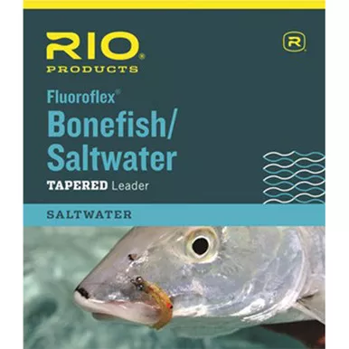 Rio Fluoroflex Bonefish/Saltwater Tapered Leader | 9ft | 12lb