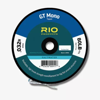 Rio GT Mono Tippet | 100lb | 30yd