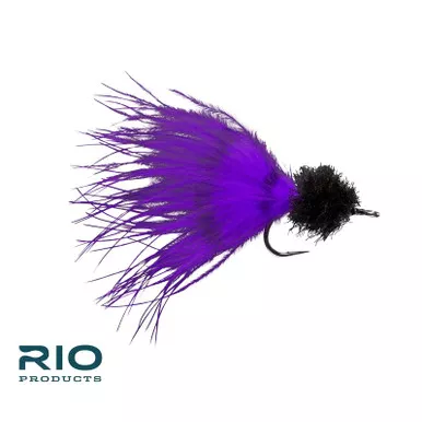 Rio's Marabou Toad Barred Purple/Tan 2/0